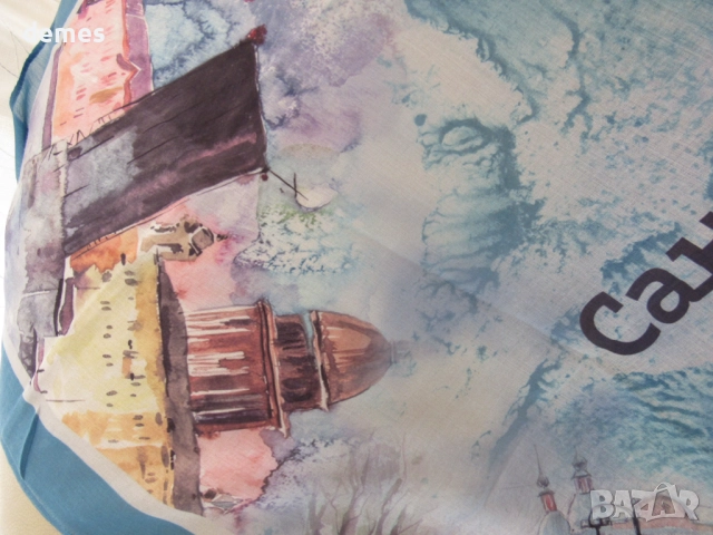 Красив шал от бамбукова коприна от Санкт Петербург, Русия, снимка 5 - Шалове - 52261677