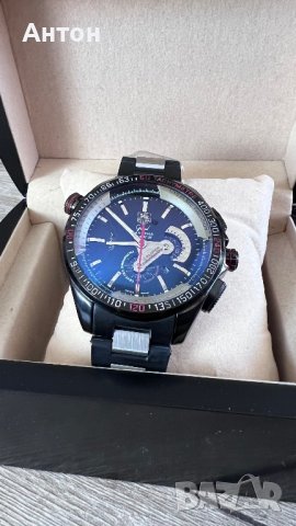 Продавам стилен мъжки часовник на  Tag Heuer модел Grand Carrera Calibre 36 , снимка 9 - Мъжки - 40006154