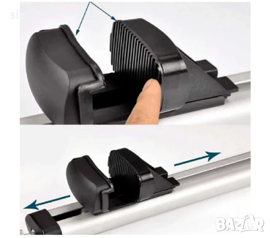 Греди за кола, 132см, Напречни греди за мотаж на надлъжни рейки, снимка 4 - Аксесоари и консумативи - 51037188