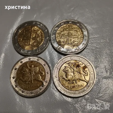 монети от 2 евро за колекций, снимка 2 - Нумизматика и бонистика - 56275273