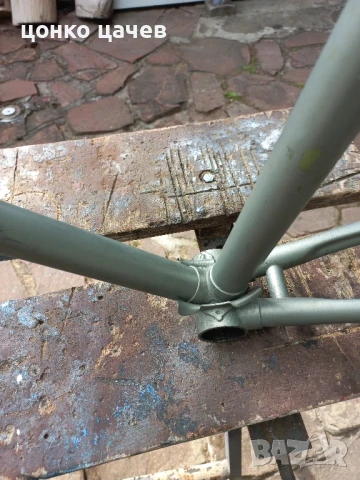 продавам ретро рамка с вилка и чашки 55размер puch, снимка 4 - Части за велосипеди - 50605758