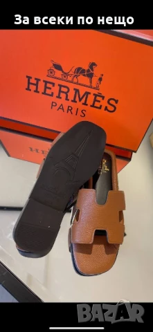 Hermes Дамски Летни Ежедневни Чехли Хермес - 2 Налични Цвята Код E635, снимка 10 - Чехли - 51001258