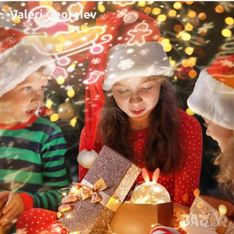 Очарователна нощна лампа и проектор 2 в 1, снимка 3 - Други - 52417806