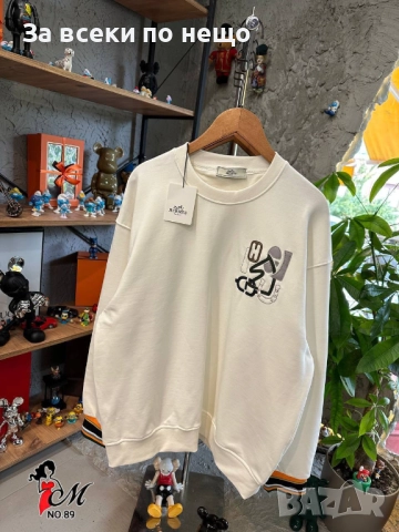 Мъжка Памучна Блуза С Дълъг Ръкав - Налични Различни Цветове Код SK84, снимка 5 - Блузи - 52475631