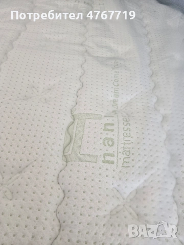 2 бр. Матраци Сирена Фреш Нани 100/200см мемори пяна НОВИ, снимка 2 - Матраци - 53861924