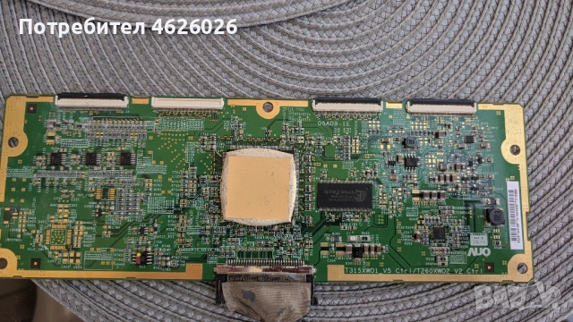 T-CON BOARD /ТИКОНИ/ -1.1SHARP /CPWBK,RUNTK/DUNTK/-5246TP// LC37WU/LC42WU/LC47WU-6870C-0202B/V400H1/, снимка 14 - Части и Платки - 53289359