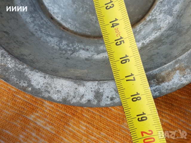 Възрожденска бакърена чиния паница 6 бр, снимка 5 - Антикварни и старинни предмети - 52750392