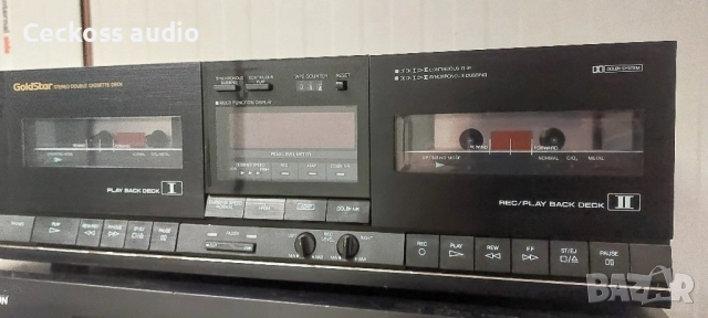Двукасетъчен дек GOLDSTAR GSW-9320, снимка 4 - Декове - 52104926