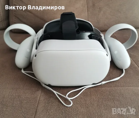 Като нови Vr очила Quest 2 + Elite Headstrap, снимка 6 - Други игри и конзоли - 56238380