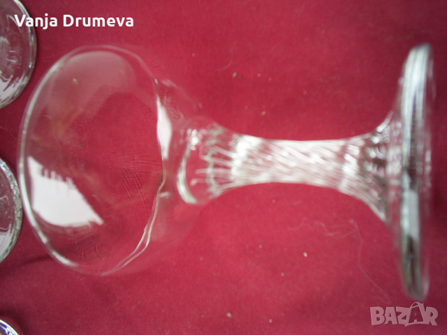 чаши за коктейли,шампанско,вино от 80-те г. нови, снимка 5 - Чаши - 36126239