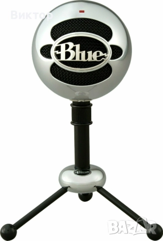 Blue Snowball Хром USB B кондензаторен микрофон