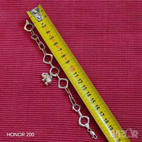 Дамска сребърна гривна. , снимка 2 - Гривни - 53667657