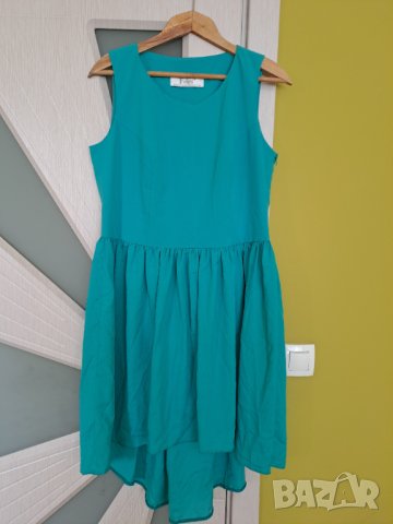 Лятна рокля тюркоазено синьо нова , снимка 1 - Рокли - 41579088