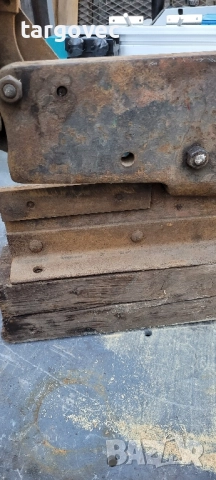 старинна огромна германска гилотина за метал, снимка 4 - Други инструменти - 52219381