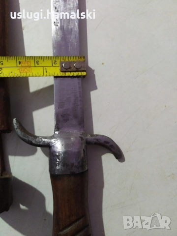 Стар нож, снимка 8 - Антикварни и старинни предмети - 52829380