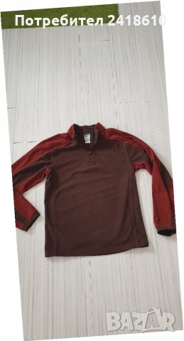The North Face TKA 100 Polartec 3/4 Zip  Mens Size S ОРИГИНАЛ! Мъжки полар!, снимка 5 - Спортни дрехи, екипи - 34088389