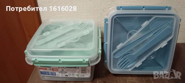  ВИСОКОКАЧЕСТВЕНА ПРАКТИЧНА КУТИЯ ЗА ОБЯД - 2.250 L, снимка 2 - Декорация за дома - 44606172