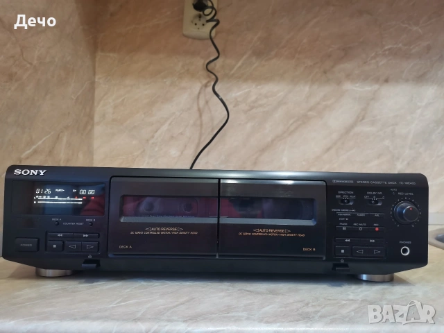 Касетен дек Sony tc we405