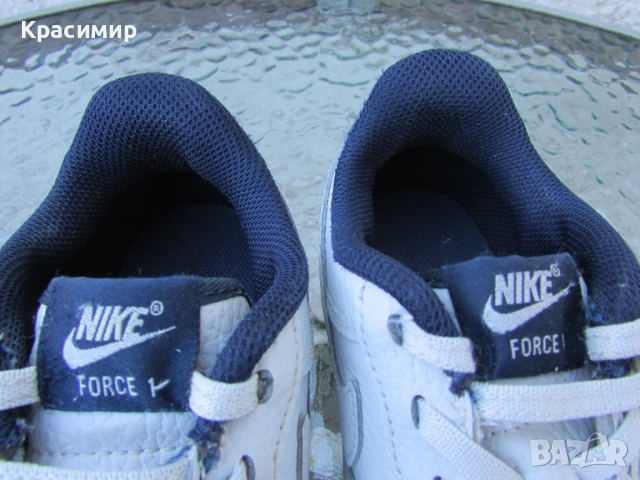Детски маратонки Nike Force 1 Low LV8 EasyOn, снимка 9 - Детски маратонки - 52543466
