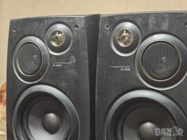 Трилентови тонколони AIWA 60w 6 ома, снимка 4 - Тонколони - 53067777