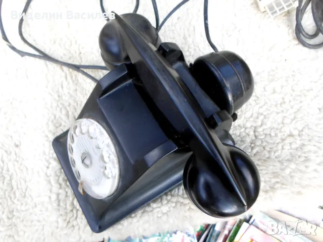 Ретро телефон, снимка 6 - Антикварни и старинни предмети - 49567366
