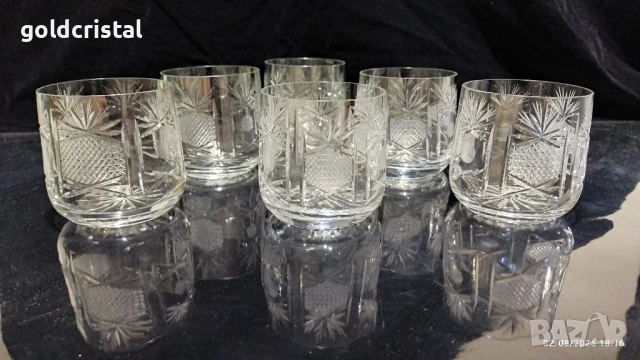 кристални чаши за уиски 