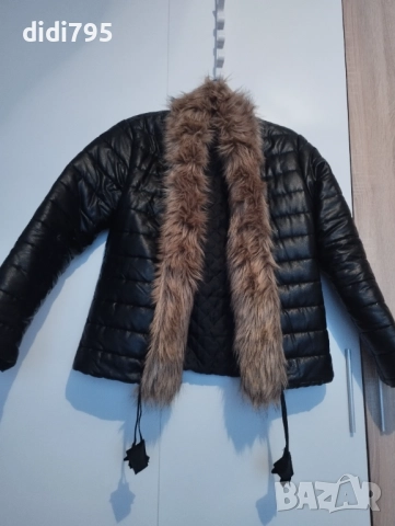 Дамско кожено Яке, снимка 6 - Якета - 52029494