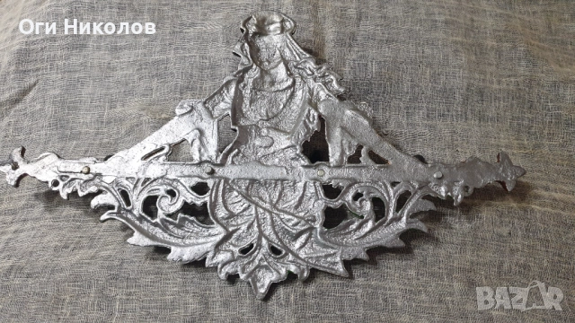 Метална винтидж закачалка, снимка 7 - Антикварни и старинни предмети - 52423710