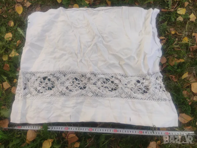 Продава стара калъфка за възглавница с дантела, снимка 5 - Други - 47760617