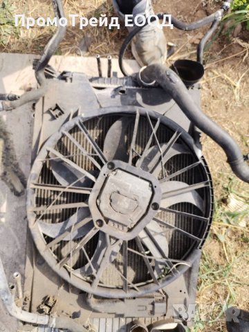 Вентилатор перка водно охлаждане климатичен воден радиатор Е280 Мерцедес Mercedes W211 E280 377684 