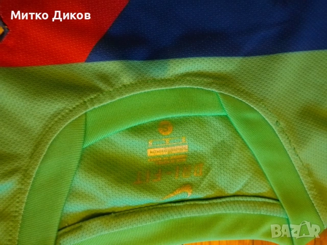 Барселона футболна тениска #7 Давид Вия размер С, снимка 7 - Футбол - 53649596