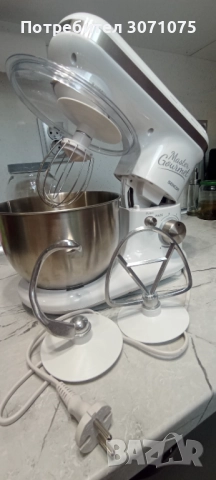 Кухненски робот SENCOR STM 3620 WH-EUE3 600 W, БЯЛ, снимка 4 - Кухненски роботи - 52028003