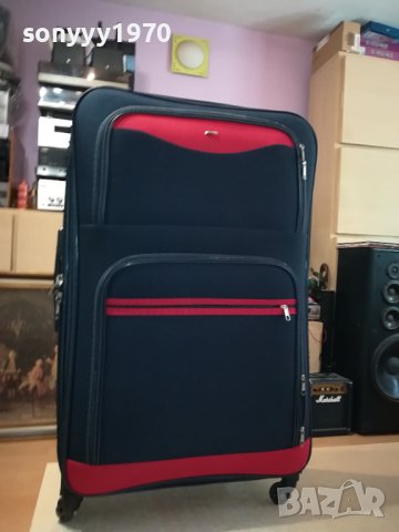 ОГРОМЕН КУФАР-ТЕКСТИЛ НОВ 0808231822, снимка 9 - Куфари - 41796722