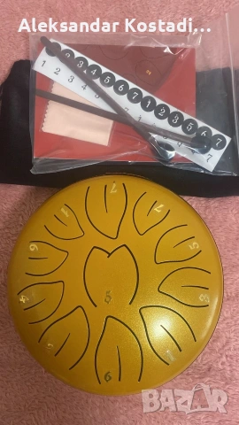 музикален Handpan , снимка 7 - Музикални играчки - 53619386