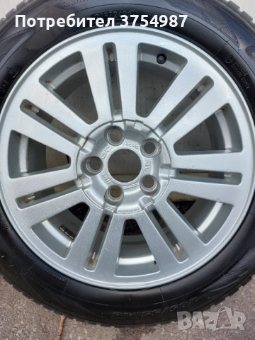 205 55 16 гуми с алуминиеви джанти за Форд , снимка 3 - Гуми и джанти - 52919620