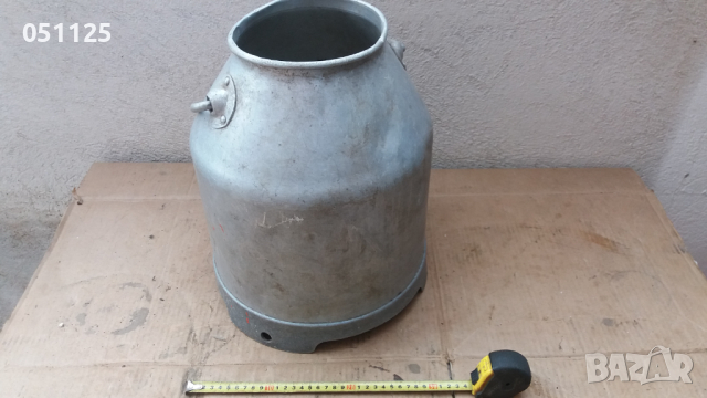 стар алуминиев гюм за мляко, 30 литра , снимка 11 - Антикварни и старинни предмети - 44529675