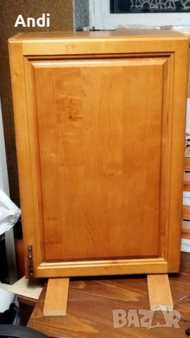 Кухненски шкафофе горен ред с врати от масив цвят череша 80/50 - 54/32см, снимка 10 - Кухни - 53091150