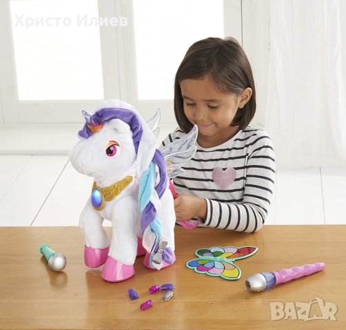 Интерактивен Магически Еднорог за Гримиране Микрофон Песни Звуци Vtech, снимка 8 - Образователни игри - 39360343