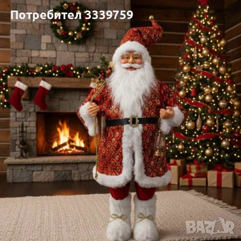 Фигура на Дядо Коледа, различни видове и размери, снимка 5 - Декорация за дома - 52169878