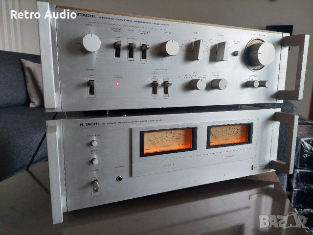 Hitachi HMA 7500, Hitachi HCA 7500 усилвател и предусилвател, снимка 2 - Ресийвъри, усилватели, смесителни пултове - 41568490