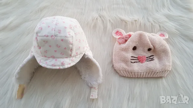Детска шапка ушанка 12-18 месеца, снимка 3 - Бебешки шапки - 47650573