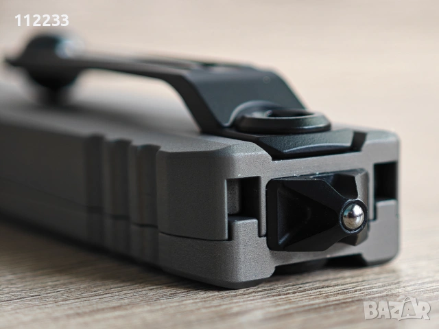 Microtech Ultratech Gen III ZBP Auto OTF Apocalyptic Plain Dagger Natural Clear Aluminum 1122-10APNC, снимка 8 - Ножове - 53590320