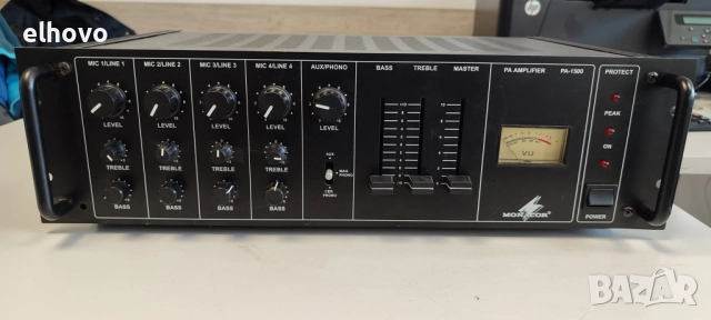 Усилвател Monacor PA-1500