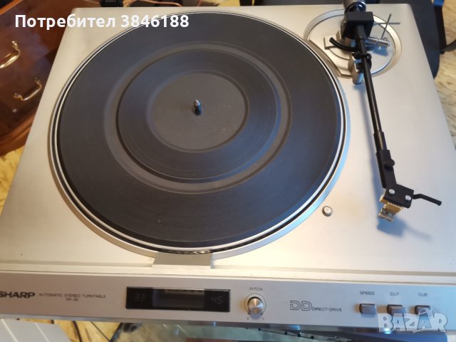 Sharp RP-30 Direct Drive Semi-Auto Turntable, снимка 6 - Грамофони - 42262461