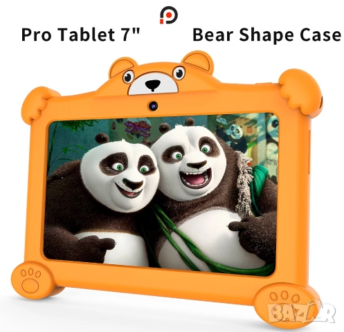 Детски Таблет, образователен с българско меню таблет за дете с Android, подарък за дете, игра