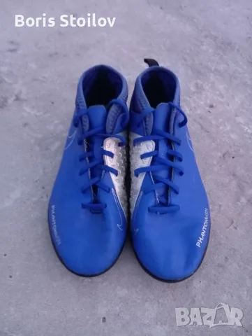 Сини футболни обувки Nike Phantom Vision Club Dynamic, размер 38.5, снимка 4 - Футбол - 56246908