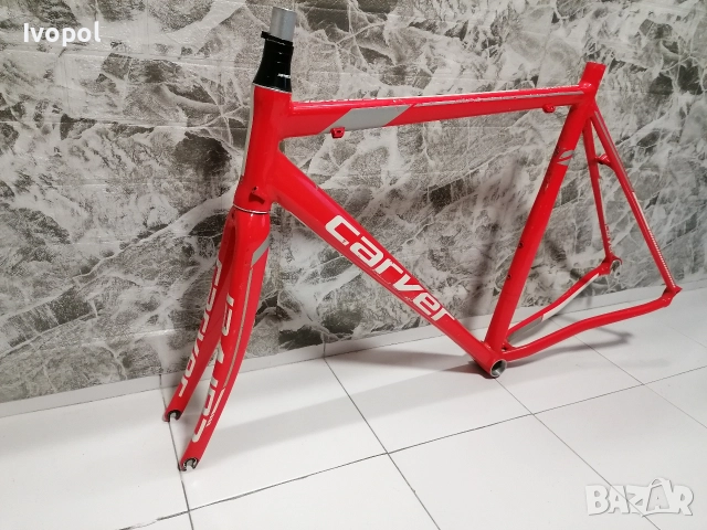 CARVER Шосейна рамка, снимка 9 - Части за велосипеди - 52964833