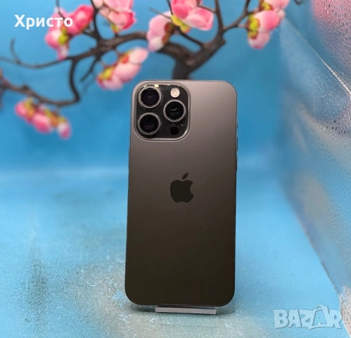 Apple iPhone 15 Pro Max, 256GB, 5G, Black Titanium  , снимка 5 - Apple iPhone - 53797110