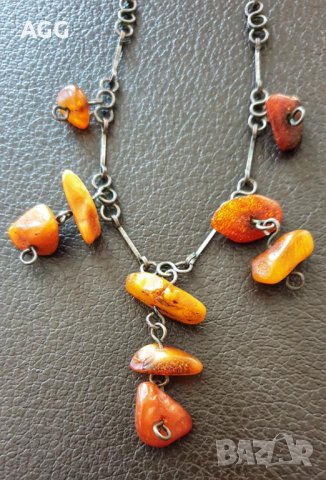 Винтидж комплект от кехлибар и мелхиор