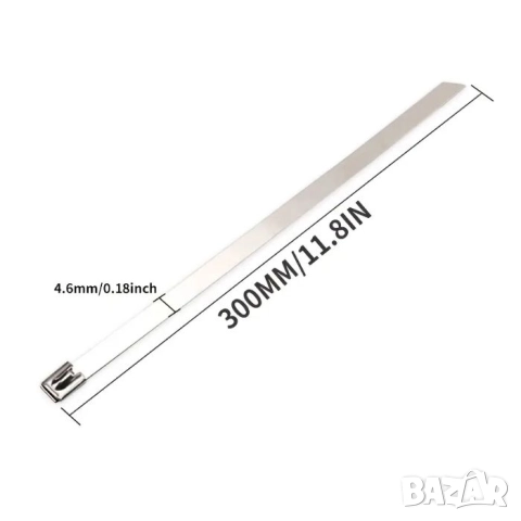 Метални скоби за термолента кабели тръби 50 броя, снимка 4 - Аксесоари и консумативи - 51752210